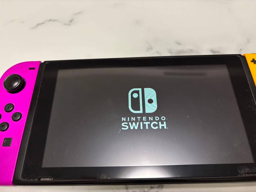 最終Switch 本体　ジョイコン　ドッグ　全てセット　ジャンク品　動作確認済