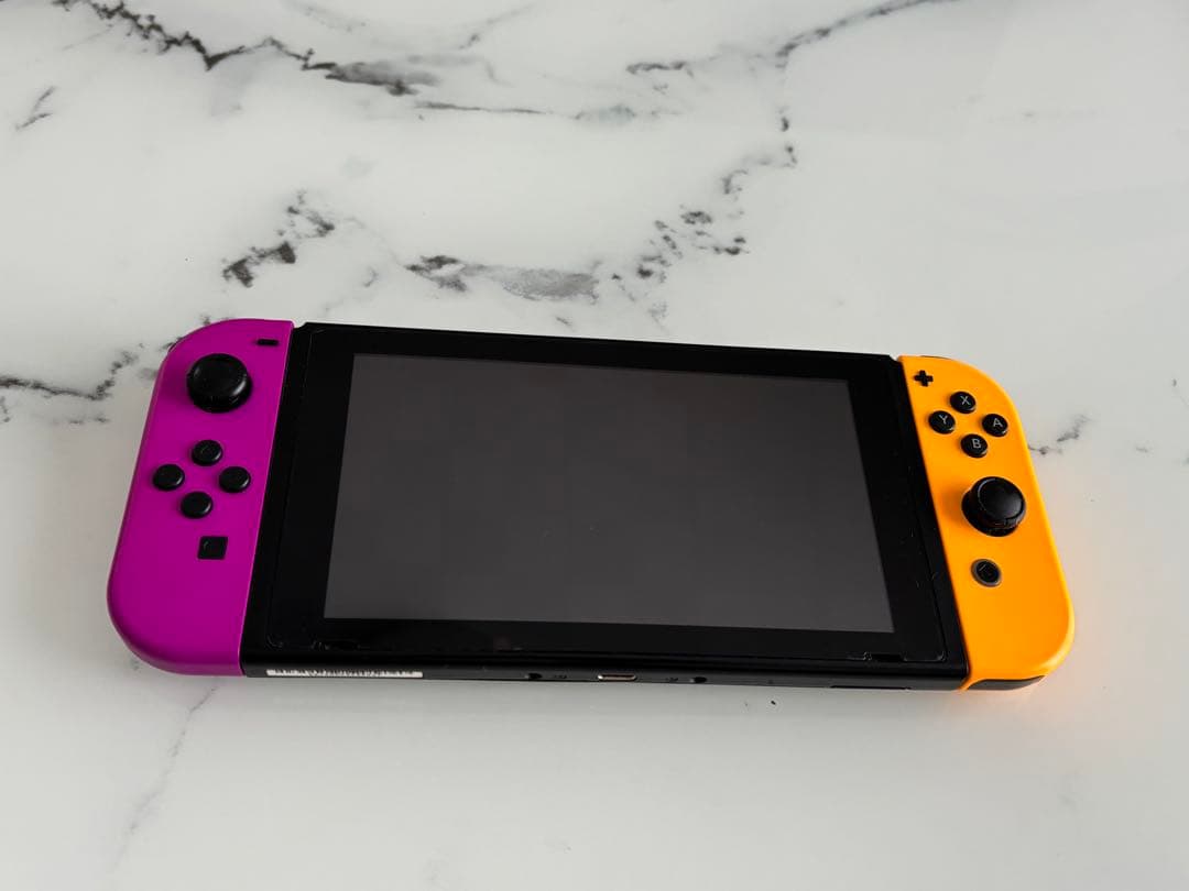 最終Switch 本体　ジョイコン　ドッグ　全てセット　ジャンク品　動作確認済