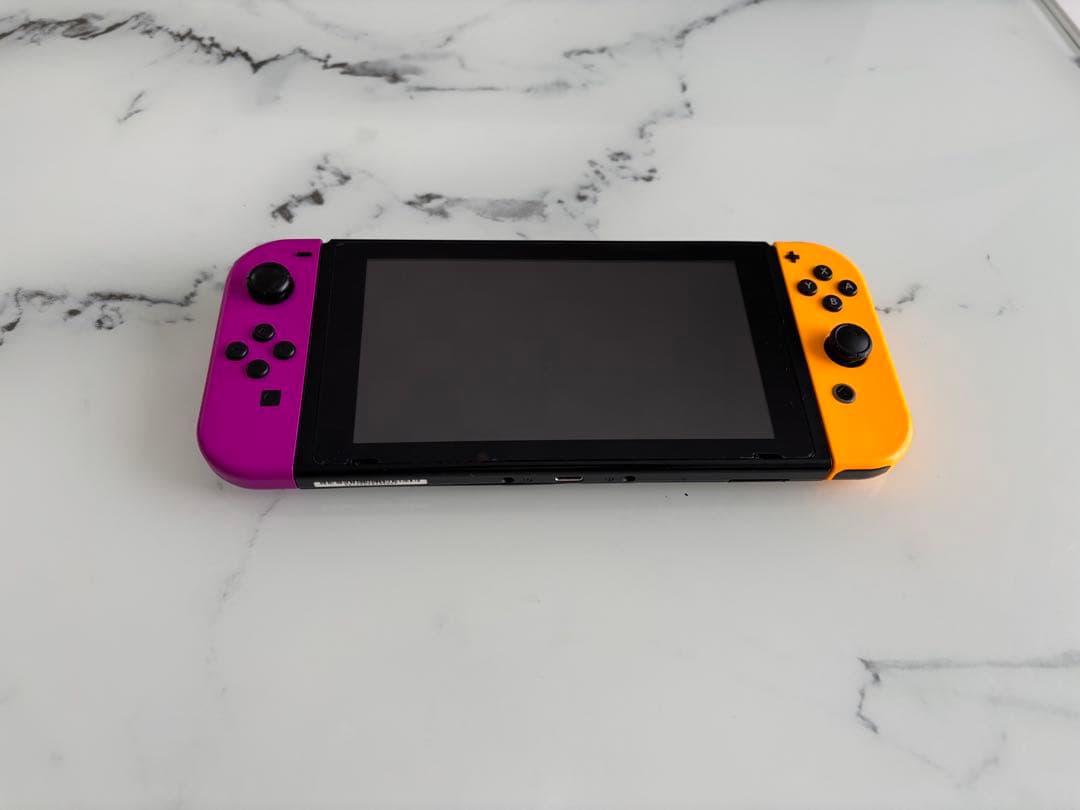 最終Switch 本体　ジョイコン　ドッグ　全てセット　ジャンク品　動作確認済