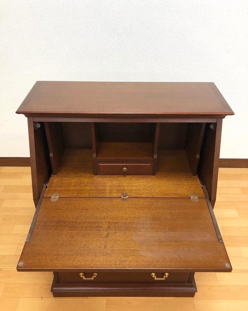 マルニ木工 地中海シリーズ ライティングビューロー デスク チェスト 机