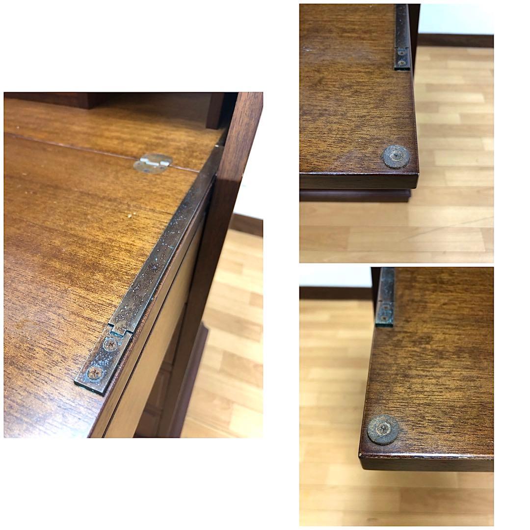 マルニ木工 地中海シリーズ ライティングビューロー デスク チェスト 机