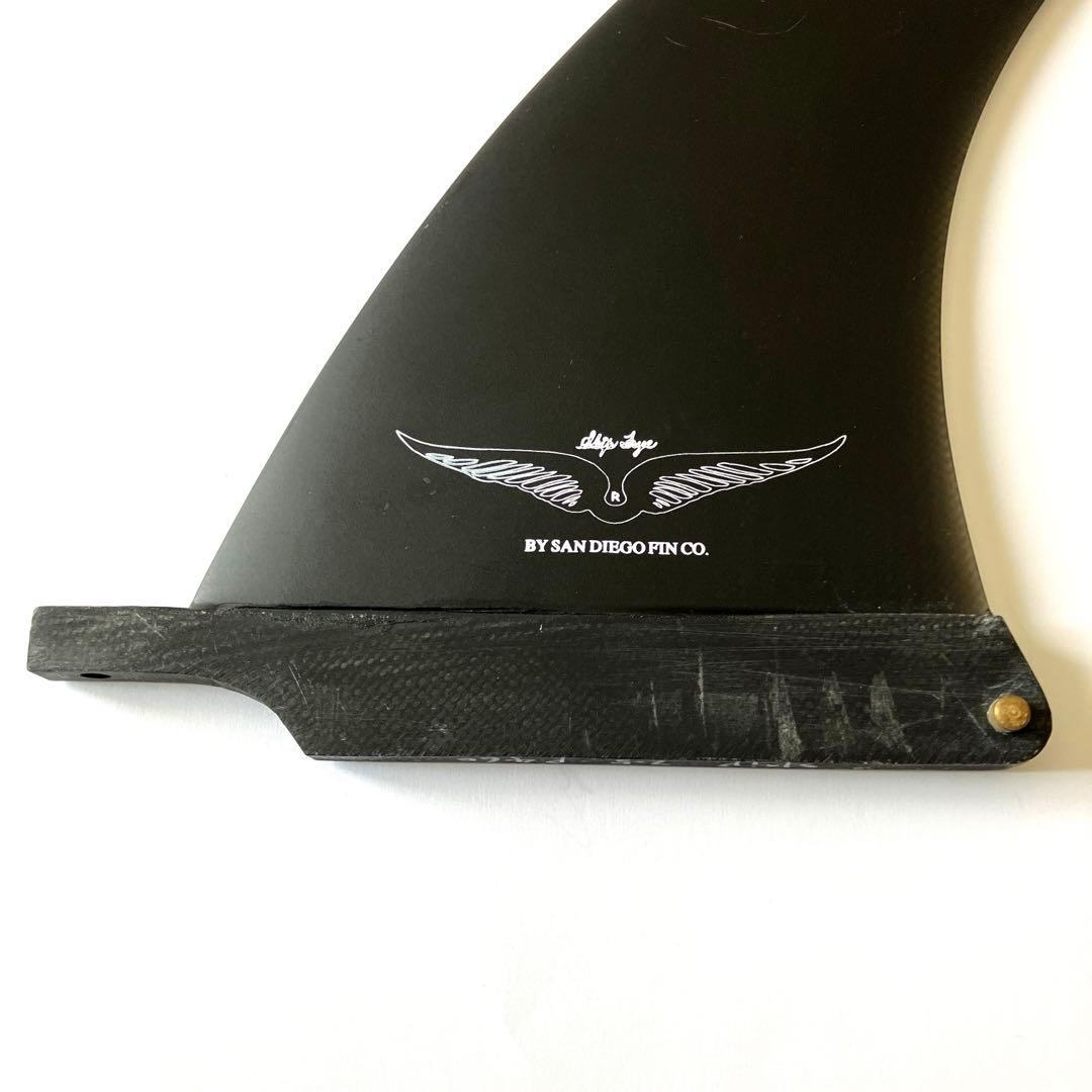 スキップフライSkipFrye 7.5インチ San Diego Fin 黒