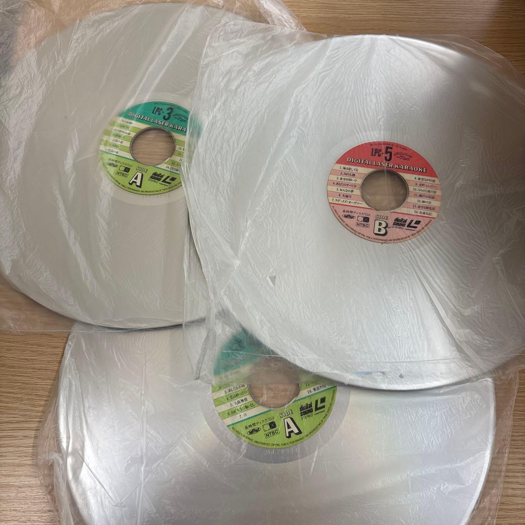 1980年〜1990年代 カラオケレーザーディスク80枚まとめ売り LD