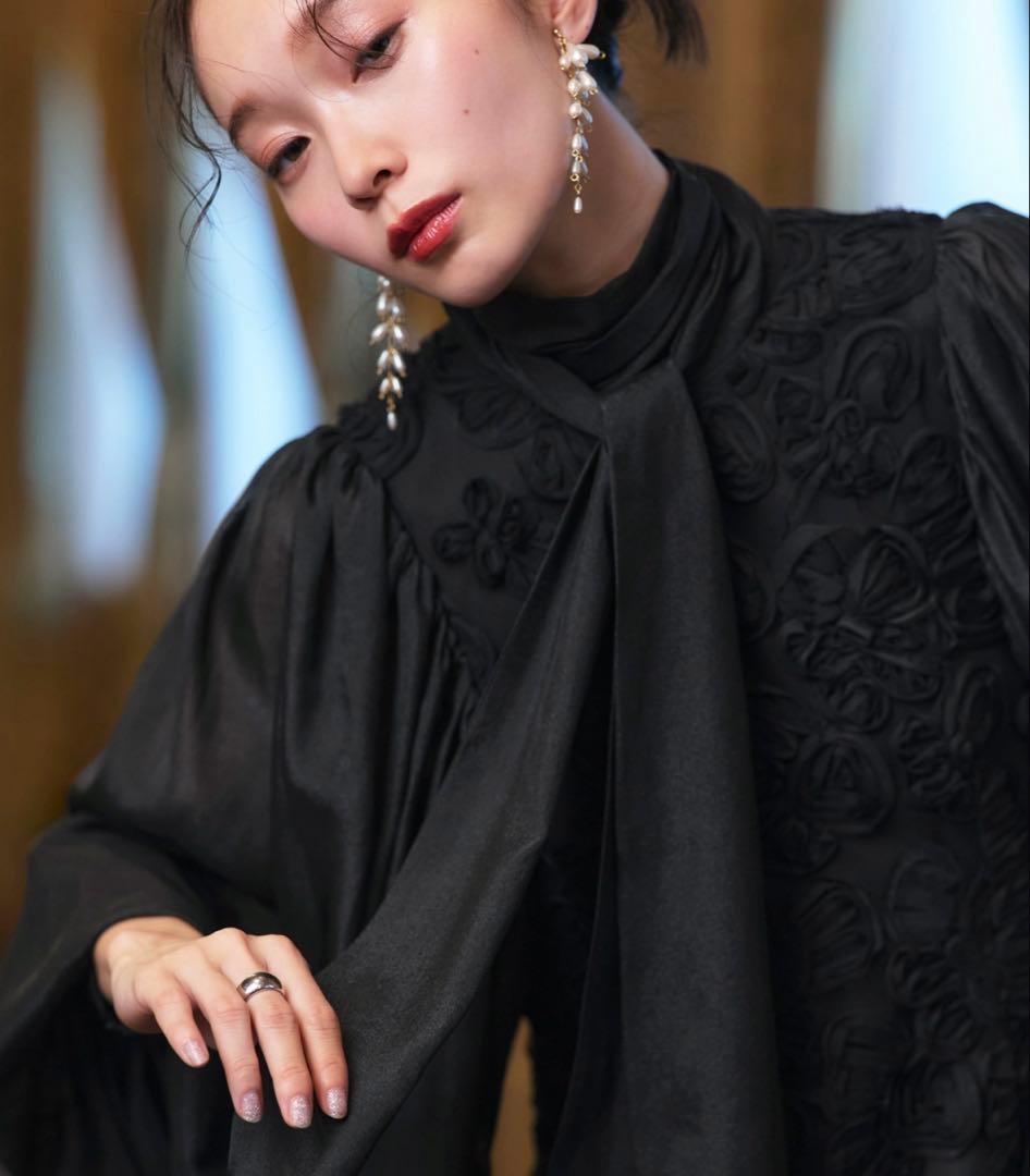 RUIRUE BOUTIQUE ブラック　オケージョンドレス 結婚式