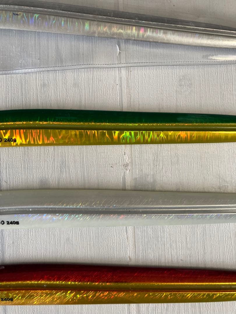 未使用　釣具　メタルジグ 240g シルバー 緑　アカキン　ヒラマサ　オフショア