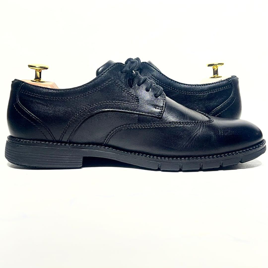 極美品☆コールハーン／フレックスグランド360 ウィングチップ 25.5cm 黒