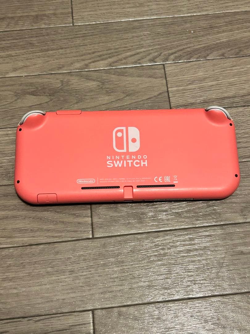 Nintendo Switch Lite コーラルピンク 充電器あり