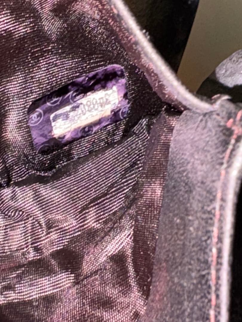 【じゅん】シャネル　レザー /カードケース　財布　チェーンウォレット