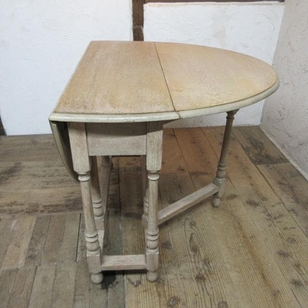 イギリス アンティーク 家具 ゲートレッグテーブル ダイニング 英国 6919d