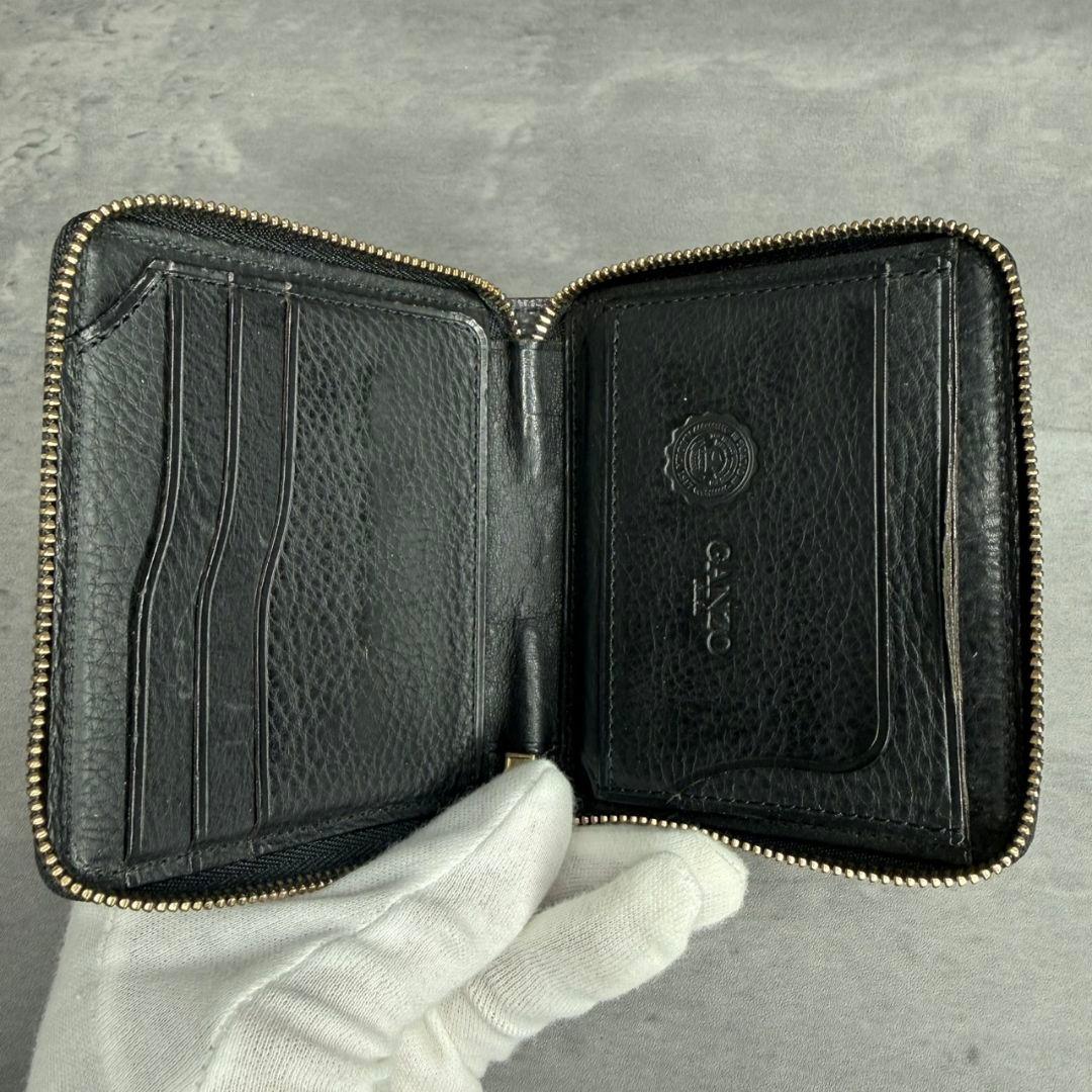 【入手困難】ガンゾ 大阪店限定 シェルコードバン コンパクト ジップウォレット