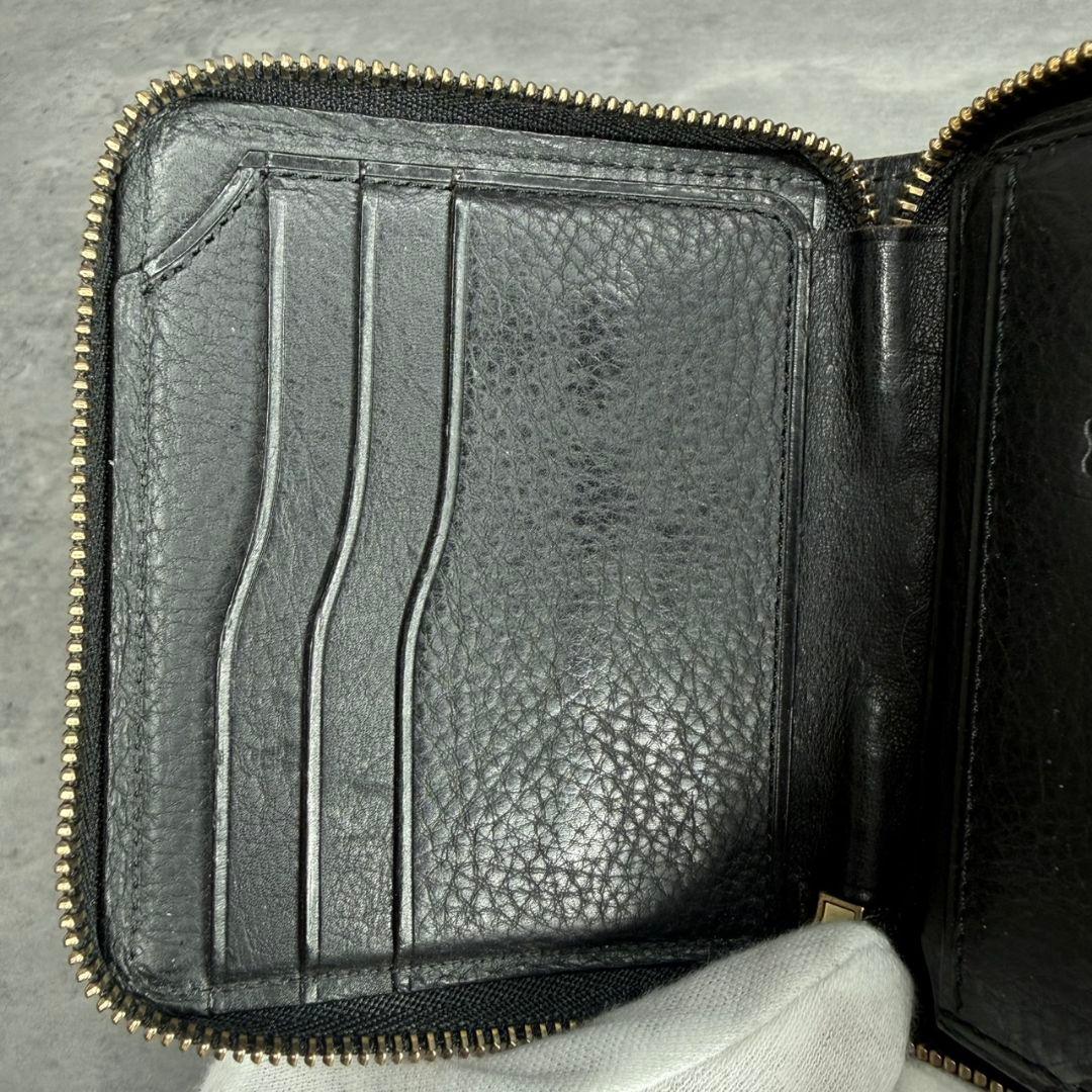 【入手困難】ガンゾ 大阪店限定 シェルコードバン コンパクト ジップウォレット