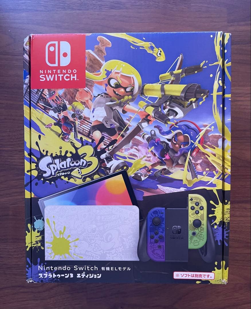 【Nintendo Switch スプラトゥーン3エディション 有機ELモデル】
