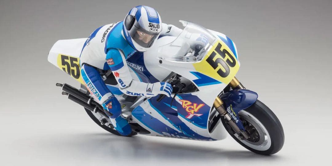 京商　1/8 S.R.T スズキRGV-Γ 1992 ハングオンレーサー