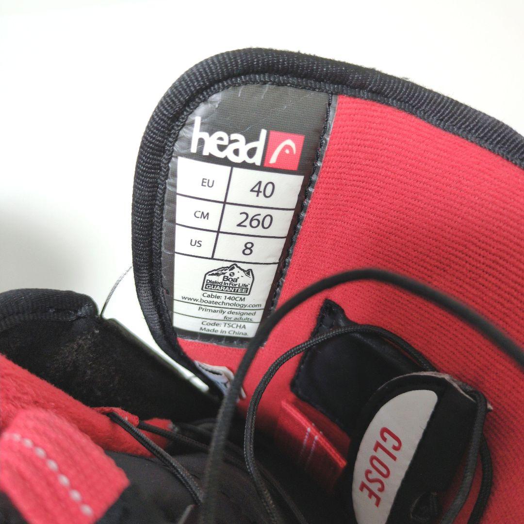 【良品】HEADヘッドscout スノーボードブーツ BOAボア 26cm