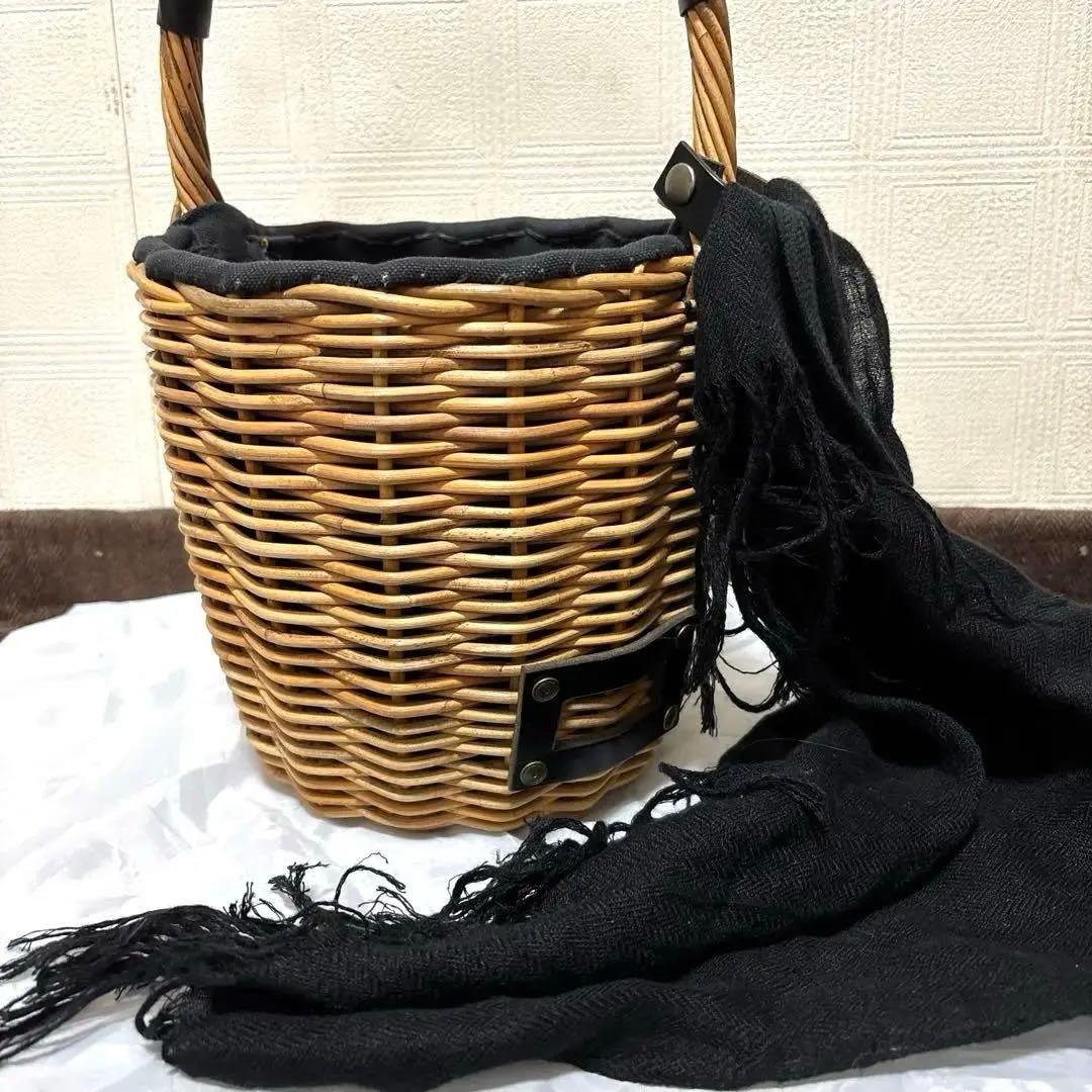 美品 エバゴス ブライドルバケツM ミニバーキン　BLACK