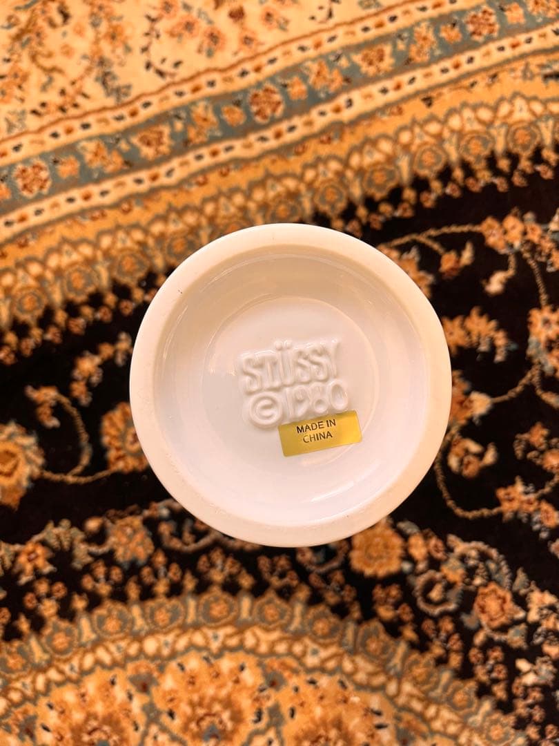 ステューシー STUSSY セラミック フラワーベース 花瓶　レア