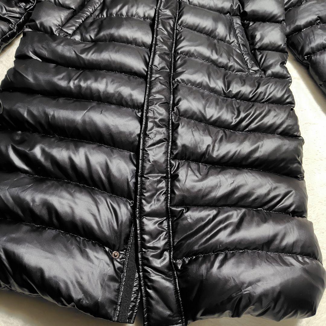 【極美品】X-united ベンチコート ロング ダウンコート 黒 メンズL