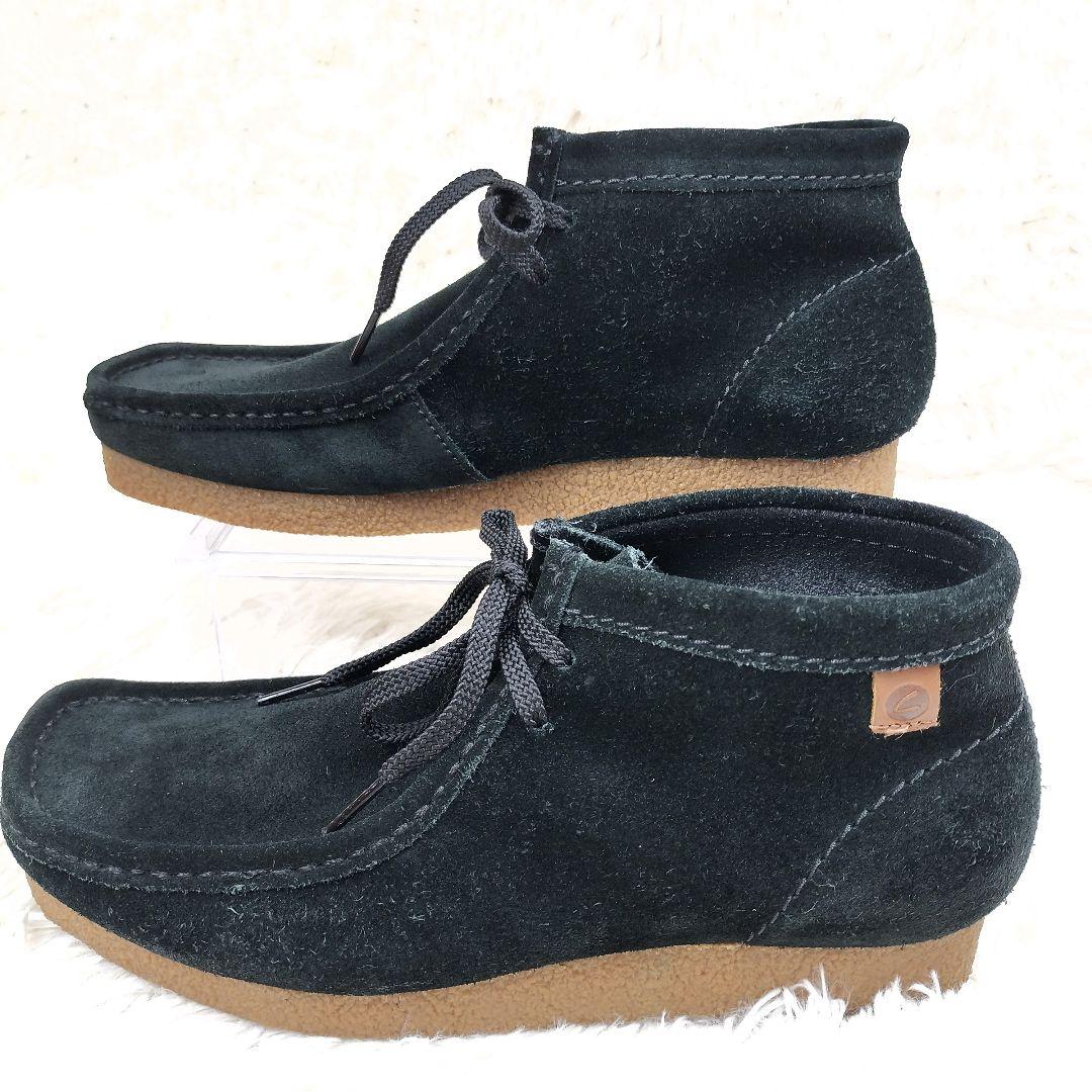 ✨️極美品✨️クラークス ワラビー モカシン シェイカーブーツ 25.5cm