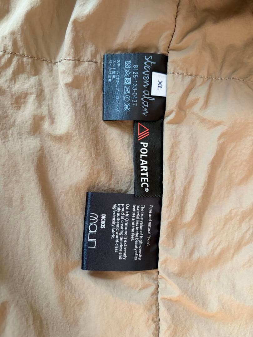 Steven Alan ノーカラージャケット XL