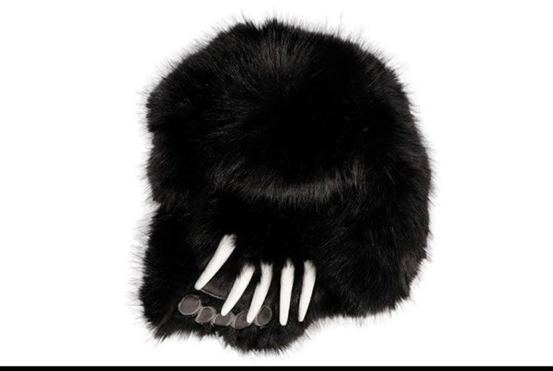 未使用　BRAVESTSTUDIOS BEAR CLAW HAT (BLACK)