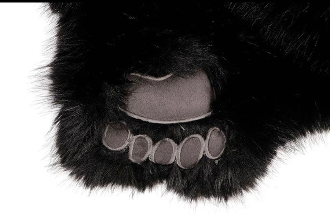 未使用　BRAVESTSTUDIOS BEAR CLAW HAT (BLACK)