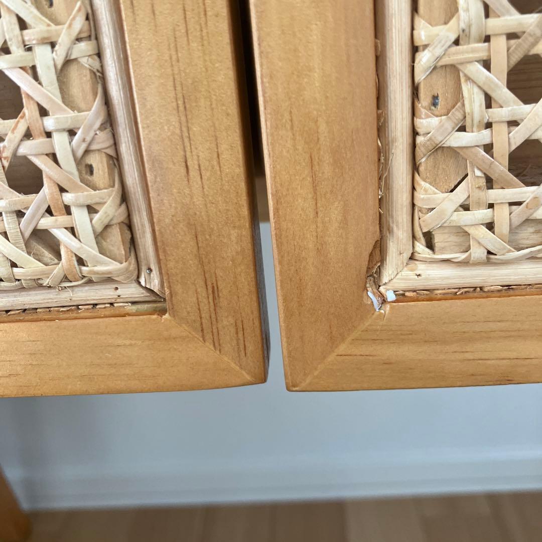 RATTAN DRAWER DESK / ラタンドロワーデスク