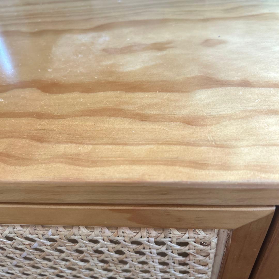 RATTAN DRAWER DESK / ラタンドロワーデスク