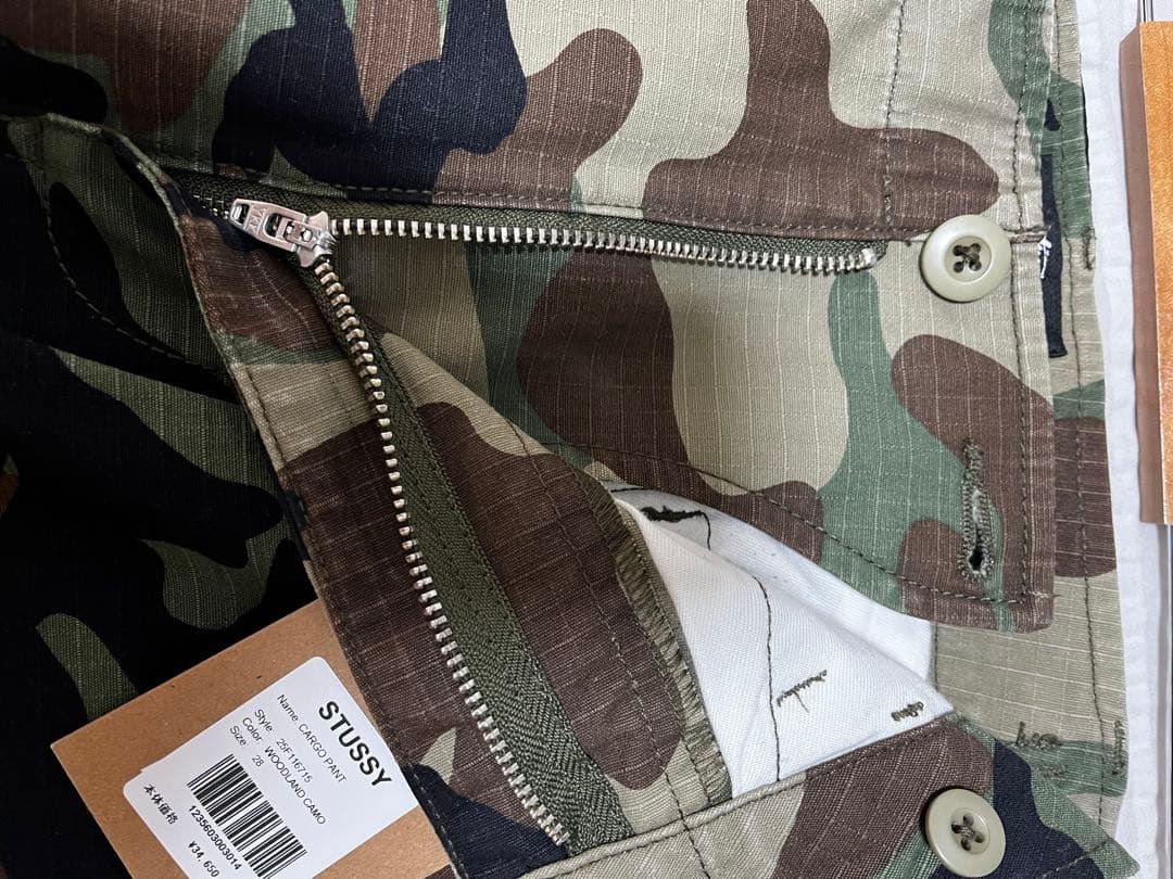 2025AW STUSSY カーゴパンツ サイズ28