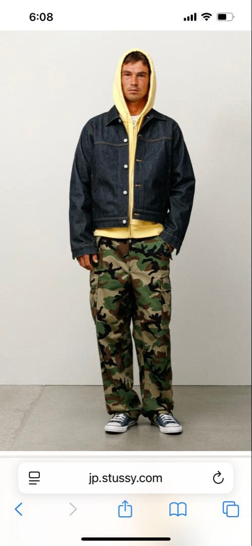 2025AW STUSSY カーゴパンツ サイズ28