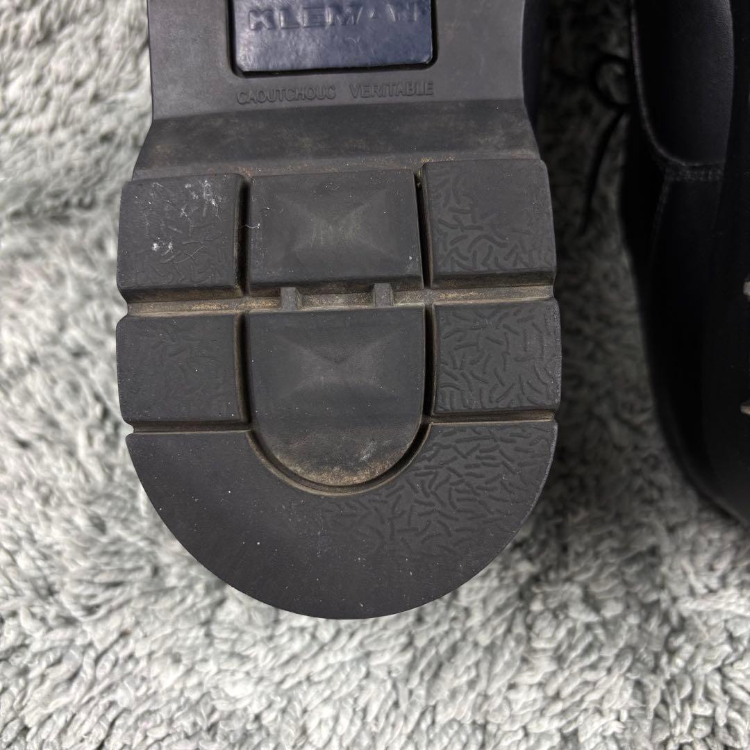 美品 クレマン KLEMAN Uチップ フローダン41 ブラック FRODAN