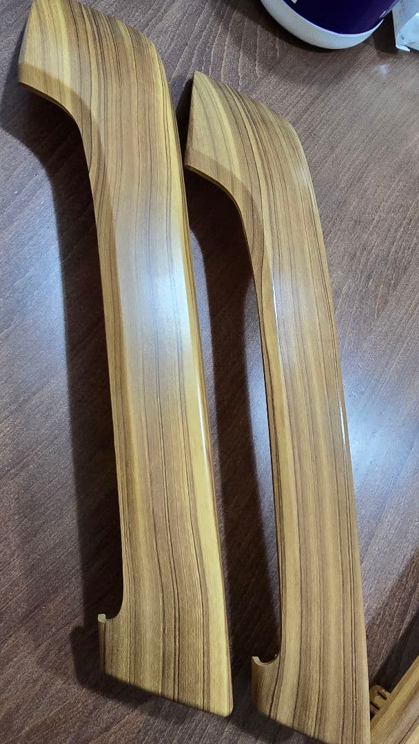 ランドクルーザープラド 150系 後期 純正木目調 パネル