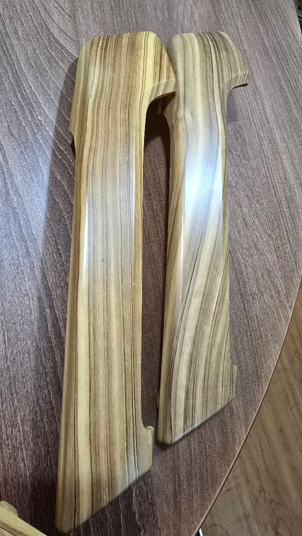 ランドクルーザープラド 150系 後期 純正木目調 パネル