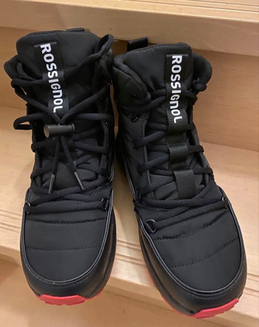 ROSSIGNOL 防水スノーブーツ ブラック