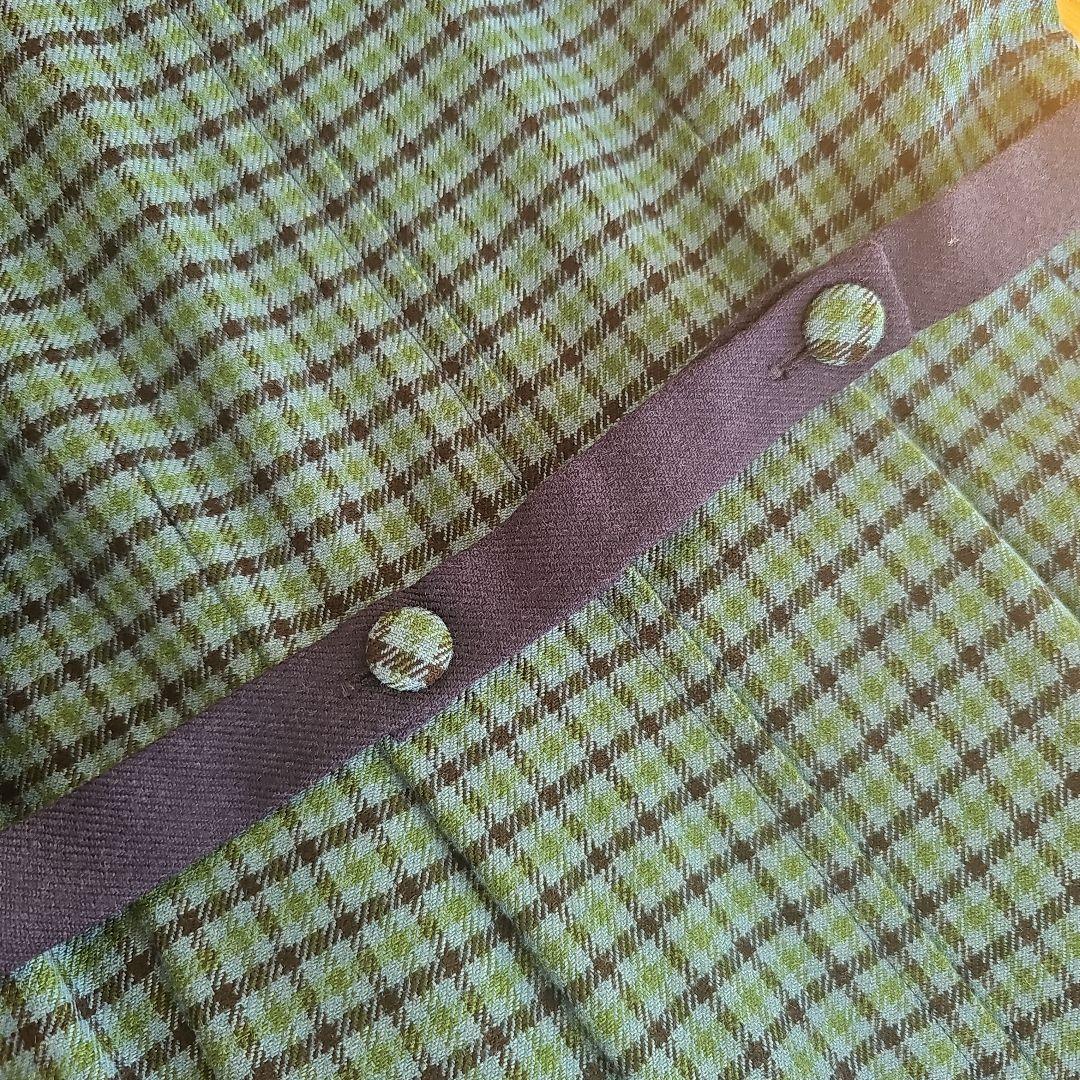 familiar アンサンブル青系ファミリアチェック 130