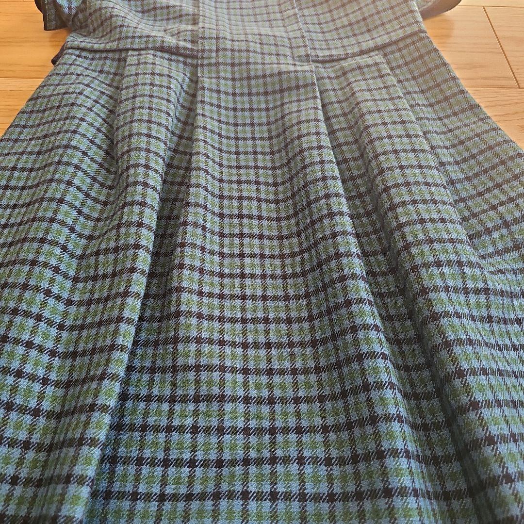 familiar アンサンブル青系ファミリアチェック 130