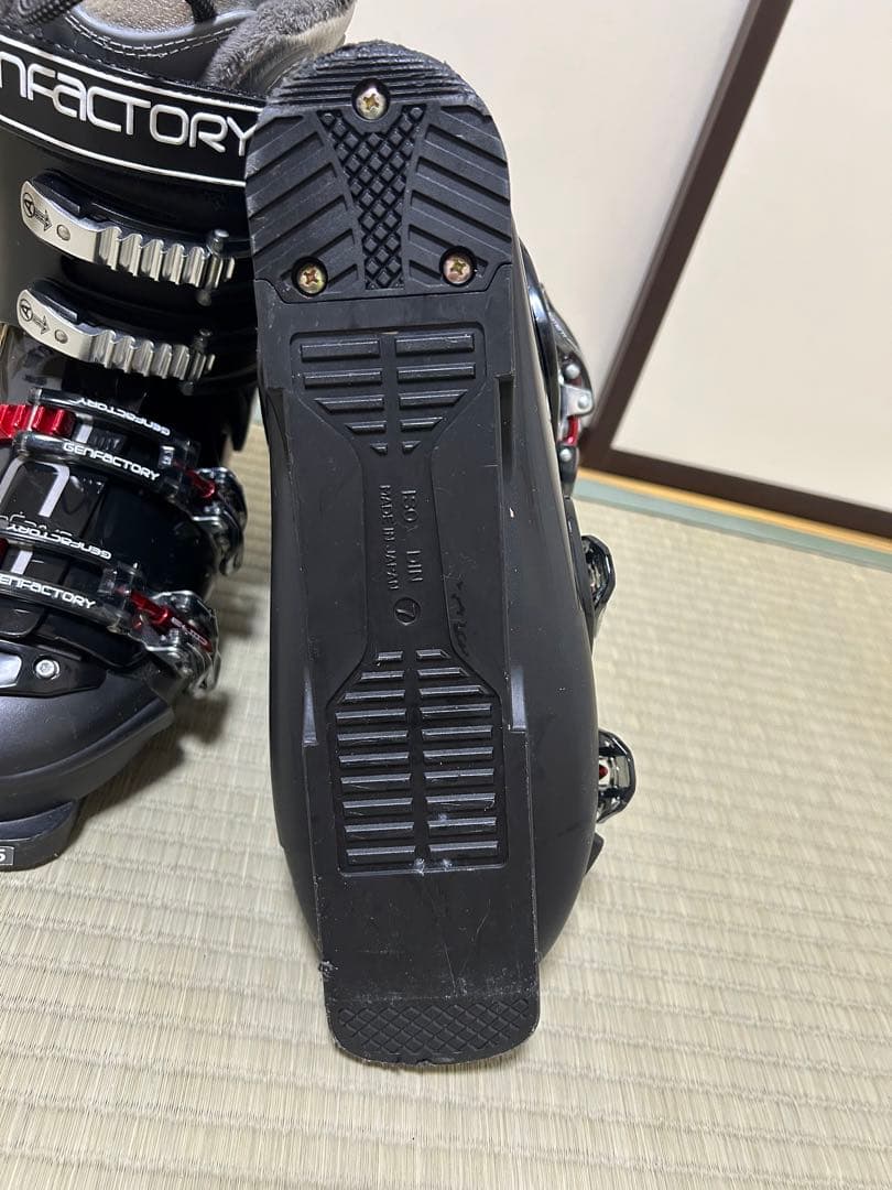 GENFACTORY スキー用ブーツ ブラック　26-26.5cm