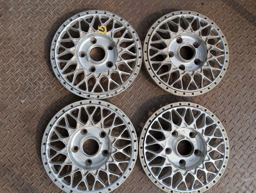 ★一気に値下げ★BBS RS046 ディスク面のみ　中古現状　4枚