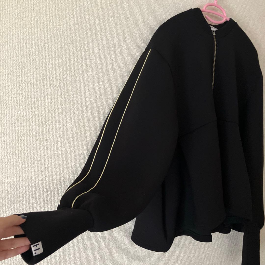 HeRIN.CYE ヘリンドットサイ ジップアップブルゾン トラックジャケット