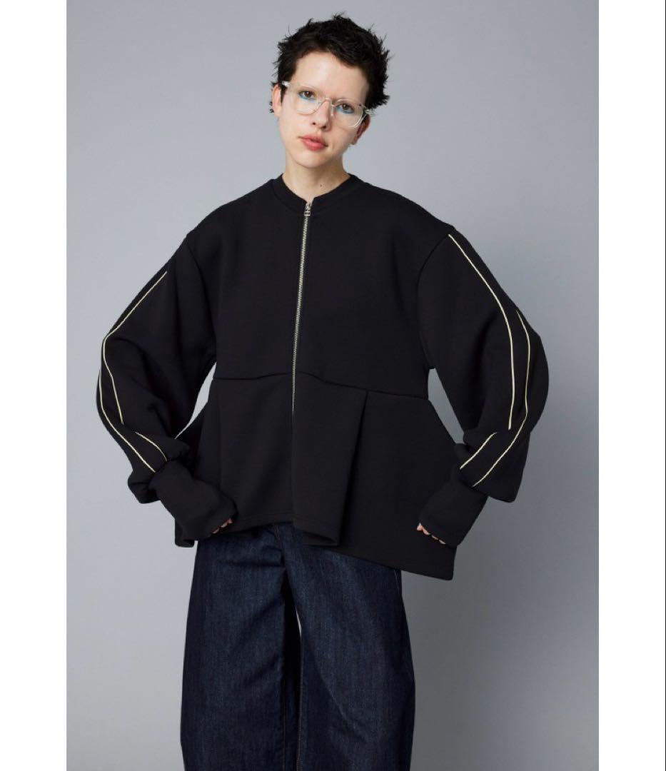 HeRIN.CYE ヘリンドットサイ ジップアップブルゾン トラックジャケット