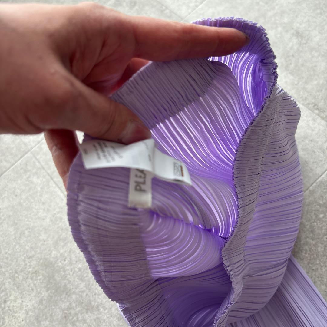 PLEATS PLEASE ラベンダー プリーツパンツ サイズ3
