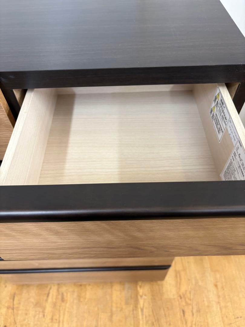 M018　ニトリ製　ハイチェスト　チェスト　タンス　幅795ｍｍ