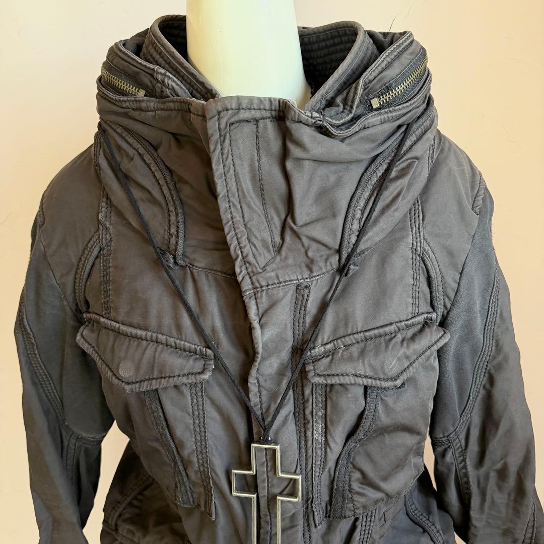 goa ミリタリージャケット archive 00s' ギミック　vintage