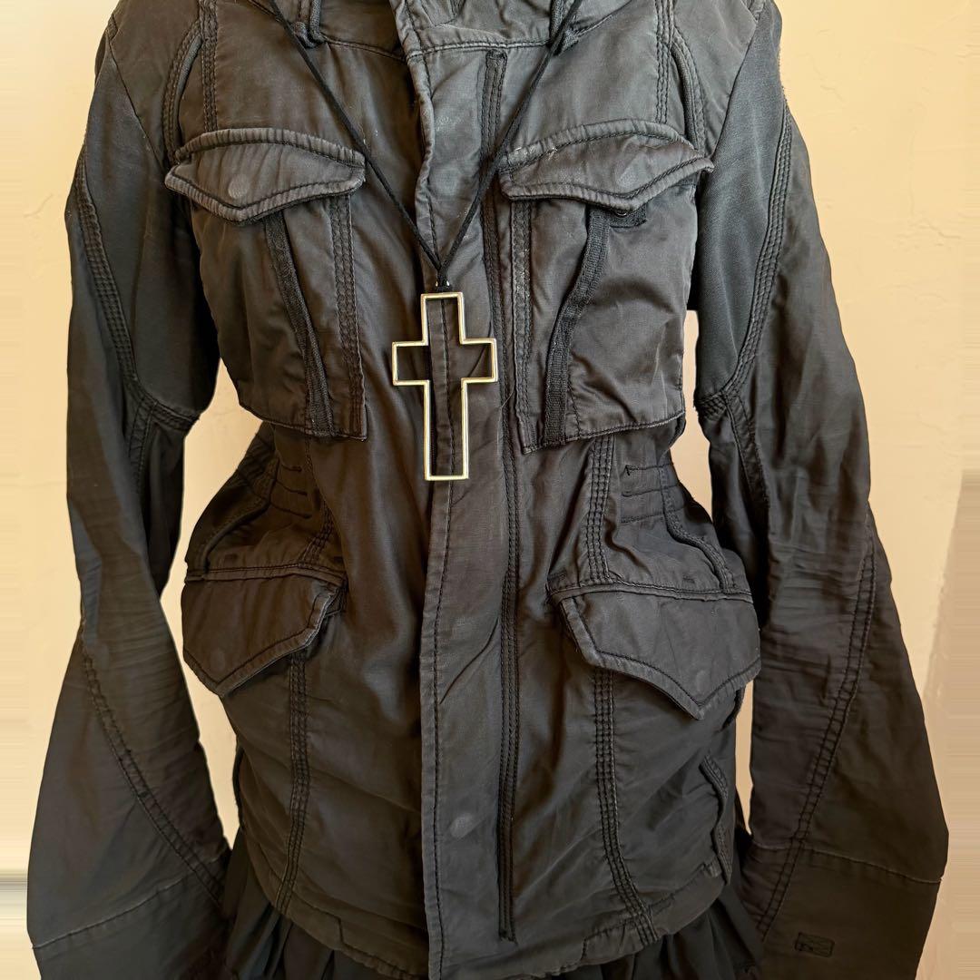 goa ミリタリージャケット archive 00s' ギミック　vintage