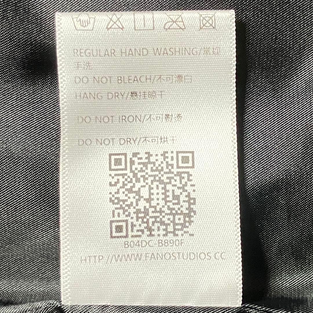 美品✨Fano Studios ノーカラーロープパイピングボアジャケット コート