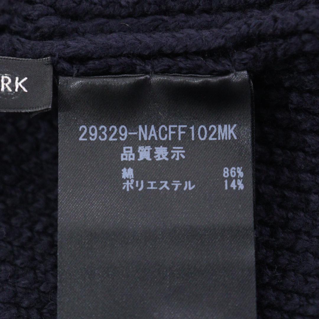 【極美品】FOXEY NEW YORK ニットダブルコート ネイビー 40 L