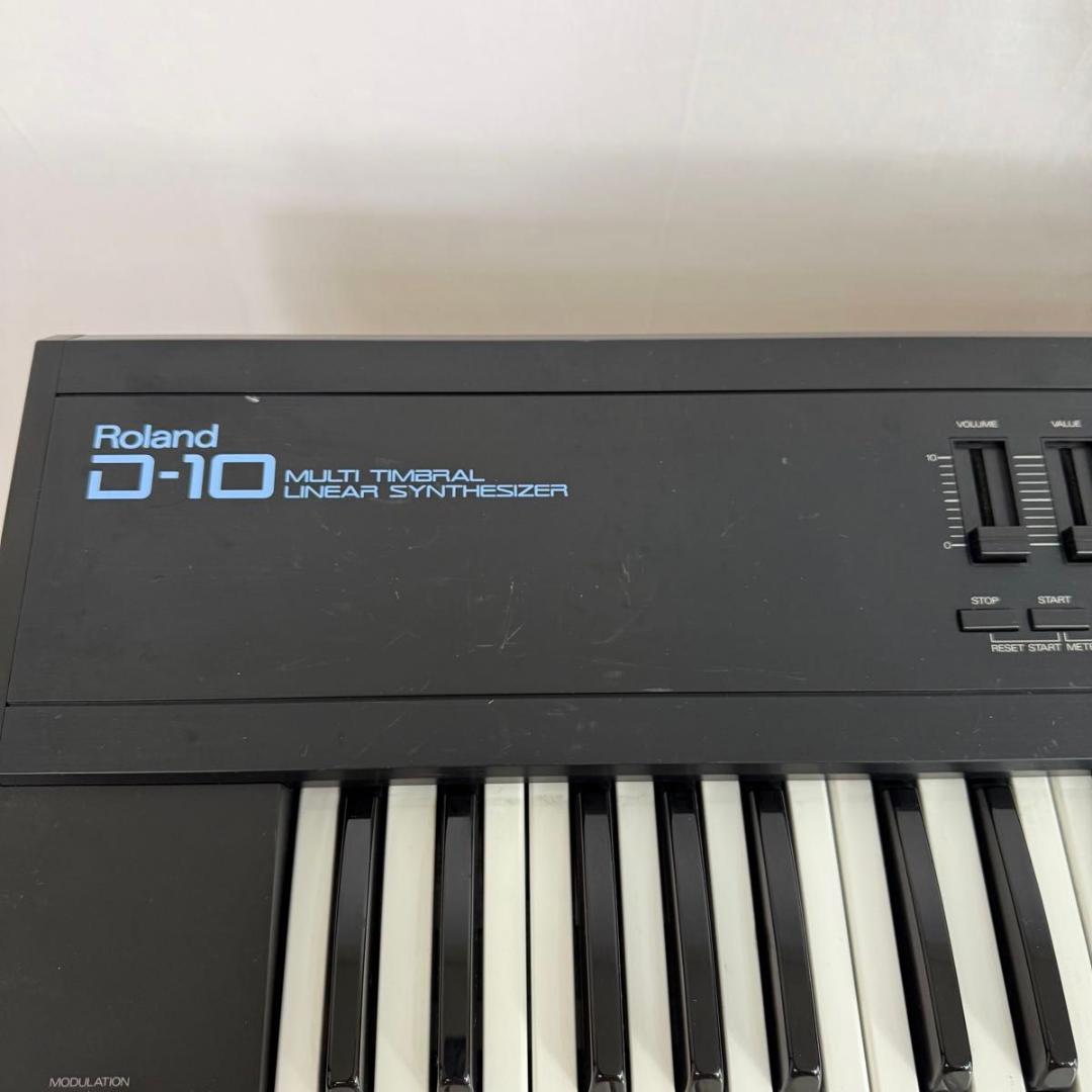 【動作OK】Roland D-10 デジタルシンセサイザー D-50兄弟機