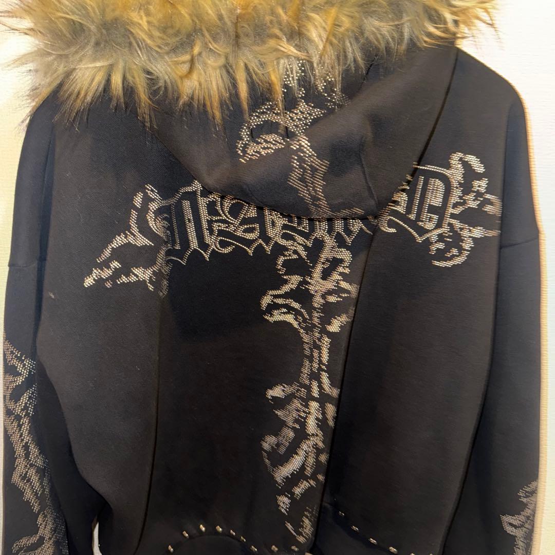 Named collective ファー付　ダブルジップパーカー　週末値下げ中❗️