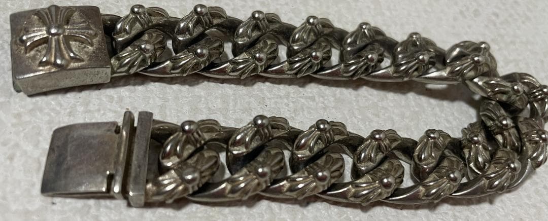 シルバー ブレスレット ゴツイ　925　 約23cm 03c03