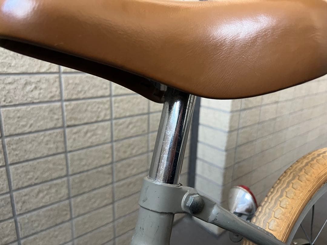 little tokyobike 限定カラー（カーキ） カゴ・補助輪付き