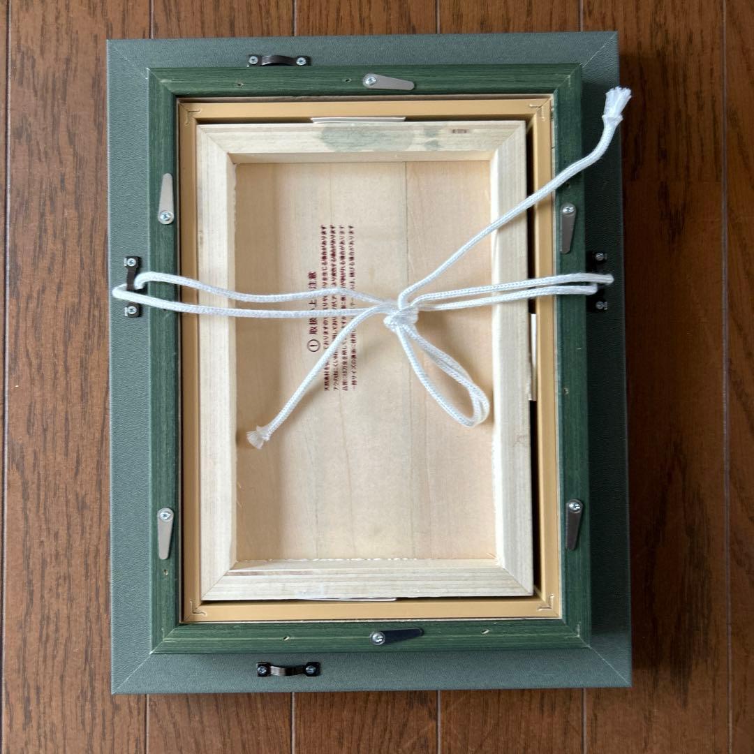 絵画　油彩画　少女　Keith 「微笑み」